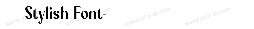 获取 Stylish Font字体转换